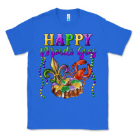 True Royal happy mardi gras fleur de lis king cake crawfish Classic Tee - RanaPortraitStore
