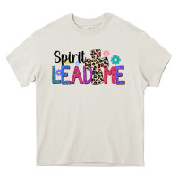 Cream spirit lead me Heavy Core Tee - JahusDesignShop
