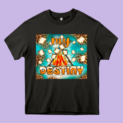 My Destiny Heavy Core Tee Designed By Nancycooperartshop