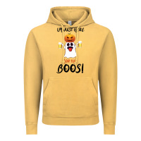 Vintage Mustard I'm Just Here For The Boos Vintage Hoodie - Bettercallsaul