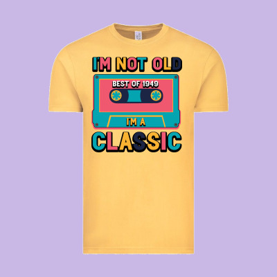 I'm Not Old Best Old Best Of 1949 I'm A Classic Vintage Tee Designed By Bettercallsaul