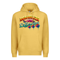 Antique Gold Normalize our differences Autism Premium Hoodie - FaDigitalArtStudio