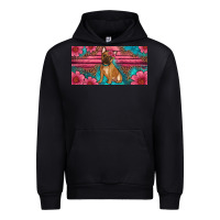 French Bulldog Floral License Plate Urban Hoodie | Teevron