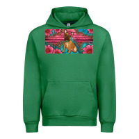Emerald french bulldog floral license plate Urban Hoodie - Artiststas