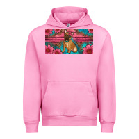 Fuchsia Pink french bulldog floral license plate Urban Hoodie - Artiststas