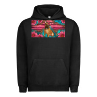 Pigment Black french bulldog floral license plate Urban Hoodie - Artiststas
