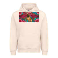 Sandshell french bulldog floral license plate Urban Hoodie - Artiststas
