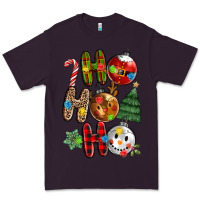 Plum ho ho ho with Premium Tee - MaliasSmallBusiness