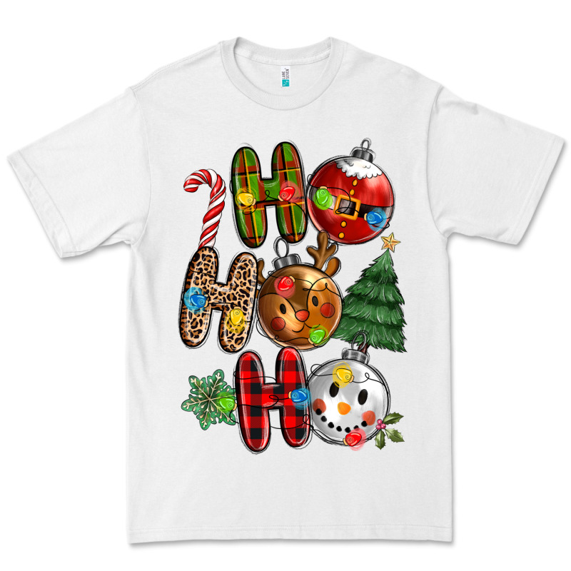 Ho Ho Ho With Premium Tee by MaliasSmallBusiness | Teevron