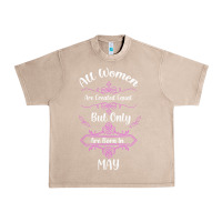 French Oak all women are created equal but only the smartest are born in may Urban Heavy Tee - Bettercallsaul