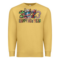 Antique Gold 2023 Happy New Year Premium Sweatshirt - CowhideDigitalArt