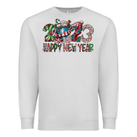 Dove Grey 2023 Happy New Year Premium Sweatshirt - CowhideDigitalArt