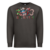 Smoke 2023 Happy New Year Premium Sweatshirt - CowhideDigitalArt