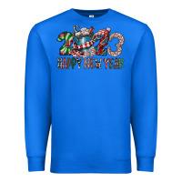 True Royal 2023 Happy New Year Premium Sweatshirt - CowhideDigitalArt
