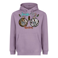 Lavender Jingle Bell Rockin Heavyweight Hoodie - CowhideDigitalArt