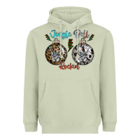 Matcha Jingle Bell Rockin Heavyweight Hoodie - CowhideDigitalArt