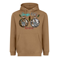 Toasted Coconut Jingle Bell Rockin Heavyweight Hoodie - CowhideDigitalArt