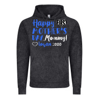 Vintage Black happy first mother's day mommy! logan 2020 Vintage Hoodie - Bettercallsaul