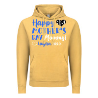 Vintage Mustard happy first mother's day mommy! logan 2020 Vintage Hoodie - Bettercallsaul