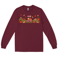 Burgundy feeling berry good Long Sleeve Tee - TumblerDesignByShophia
