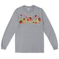 Heather Grey feeling berry good Long Sleeve Tee - TumblerDesignByShophia