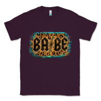 Plum Leopard Pattern Babe Tried Classic Tee - Bettercallsaul