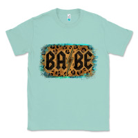 Seafoam Leopard Pattern Babe Tried Classic Tee - Bettercallsaul