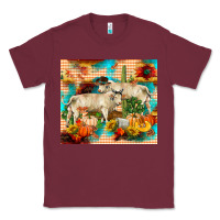 Burgundy fall charolais bulls Classic Tee - RanaPortraitStore