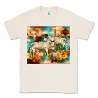 Natural fall charolais bulls Classic Tee - RanaPortraitStore