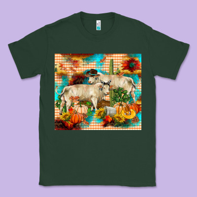 Fall Charolais Bulls Classic Tee Designed By Ranaportraitstore