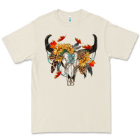 Bone Fall Bull Skull Premium Tee - RanaPortraitStore