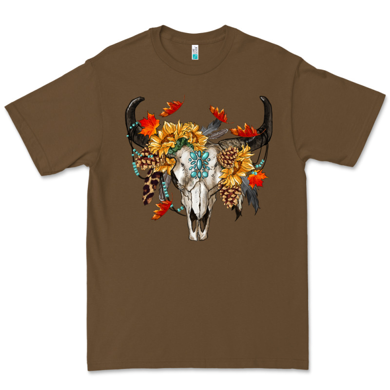 Fall Bull Skull Premium Tee by RanaPortraitStore | Teevron