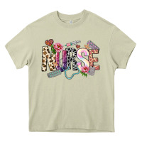 Mossy nurse Heavy Core Tee - NancyCooperArtShop