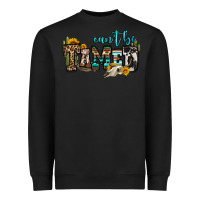 Black can't be tamed bull skull Heavyweight Sweatshirt - OliviaCreatesArt