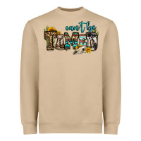 Mushroom can't be tamed bull skull Heavyweight Sweatshirt - OliviaCreatesArt
