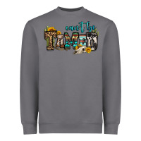 Storm can't be tamed bull skull Heavyweight Sweatshirt - OliviaCreatesArt