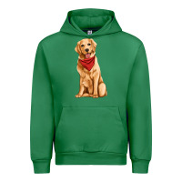 Emerald golden retriever Urban Hoodie - Artiststas