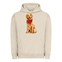 Pigment French Oak golden retriever Urban Hoodie - Artiststas