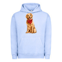 Pigment Grape Ice golden retriever Urban Hoodie - Artiststas