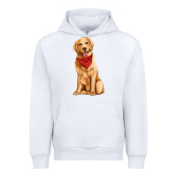 White golden retriever Urban Hoodie - Artiststas