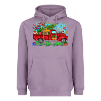 Lavender jesus take the wheel Heavyweight Hoodie - CowhideDigitalArt