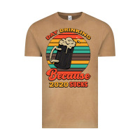 Vintage Camel Day drinking because 2020 sucks Vintage Tee - Bettercallsaul