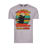 Vintage Zinc Day drinking because 2020 sucks Vintage Tee - Bettercallsaul