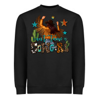 Black can't tame a cowgirl Heavyweight Sweatshirt - OliviaCreatesArt