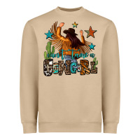 Mushroom can't tame a cowgirl Heavyweight Sweatshirt - OliviaCreatesArt