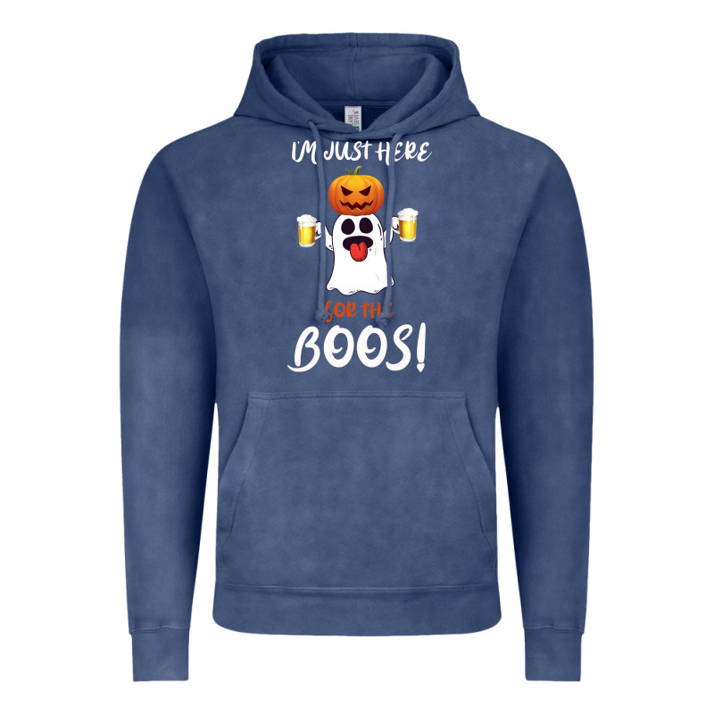 I'm Just Here For The Boos Vintage Hoodie by Bettercallsaul | Teevron