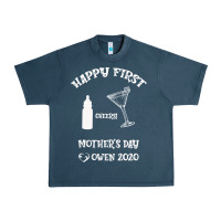 Midnight Navy Happy Fırst Cheers Mother's Day Owen 2020 Urban Heavy Tee - Bettercallsaul