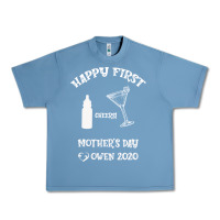Pebble Blue Happy Fırst Cheers Mother's Day Owen 2020 Urban Heavy Tee - Bettercallsaul