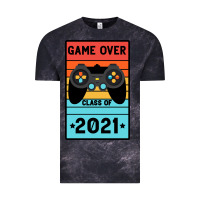 Cloud Black Game Over Class Of 2021 Vintage Tee - Bettercallsaul