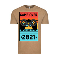 Vintage Coffee Game Over Class Of 2021 Vintage Tee - Bettercallsaul